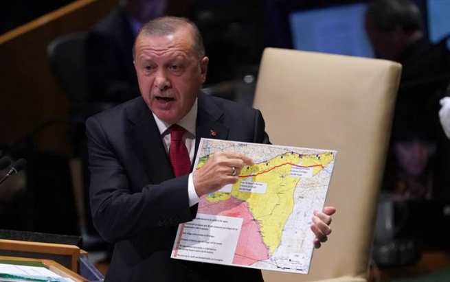 گوتارەکەی ئەردۆغان لە نەتەوە یەکگرتووەکان کاردانەوەی لێکەوتەوە